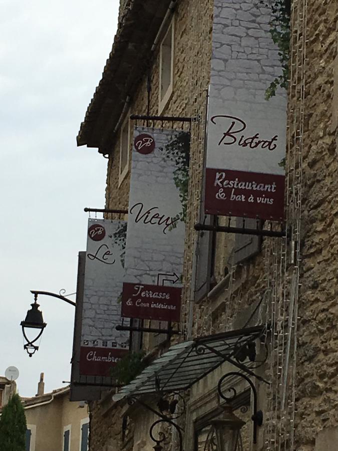 Le Vieux Bistrot Hotel Cabrieres-d'Avignon Bagian luar foto