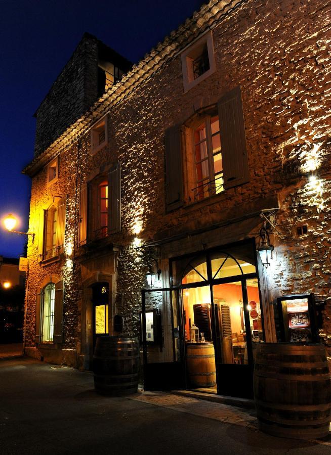 Le Vieux Bistrot Hotel Cabrieres-d'Avignon Bagian luar foto